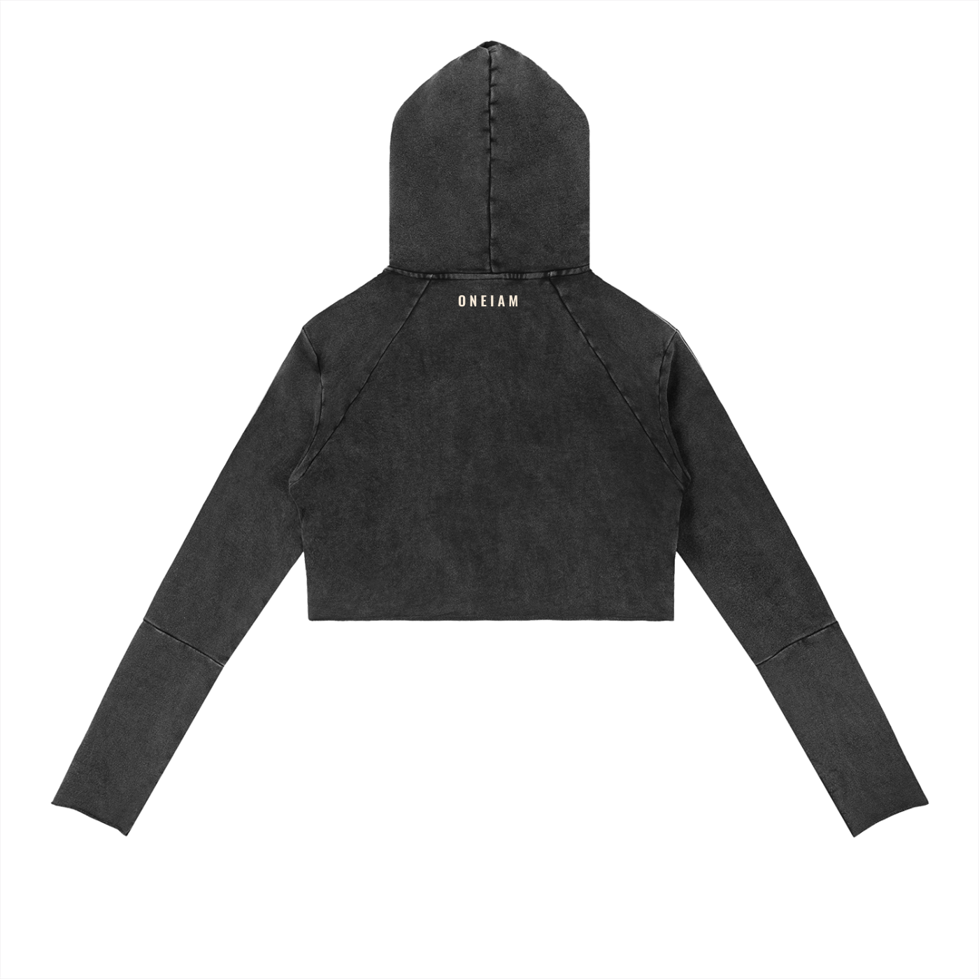 ONEIAM Washed Crop Hoodie