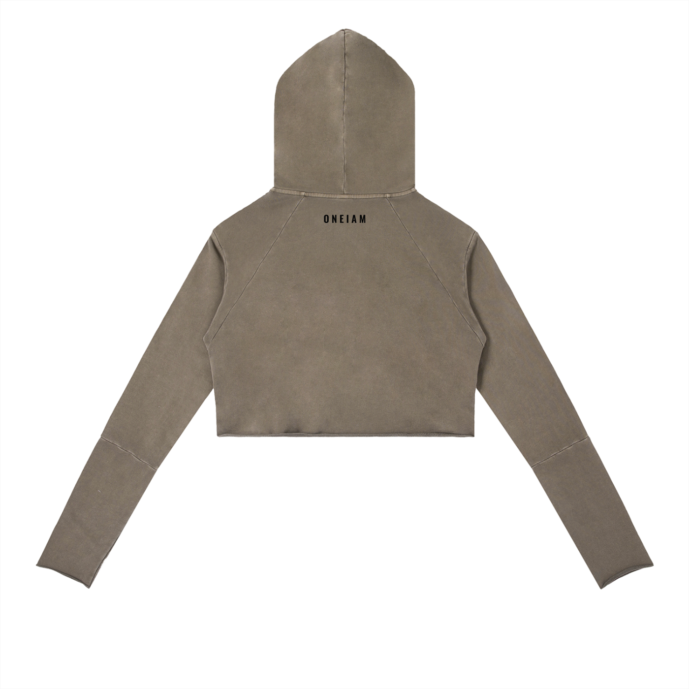 ONEIAM Washed Crop Hoodie