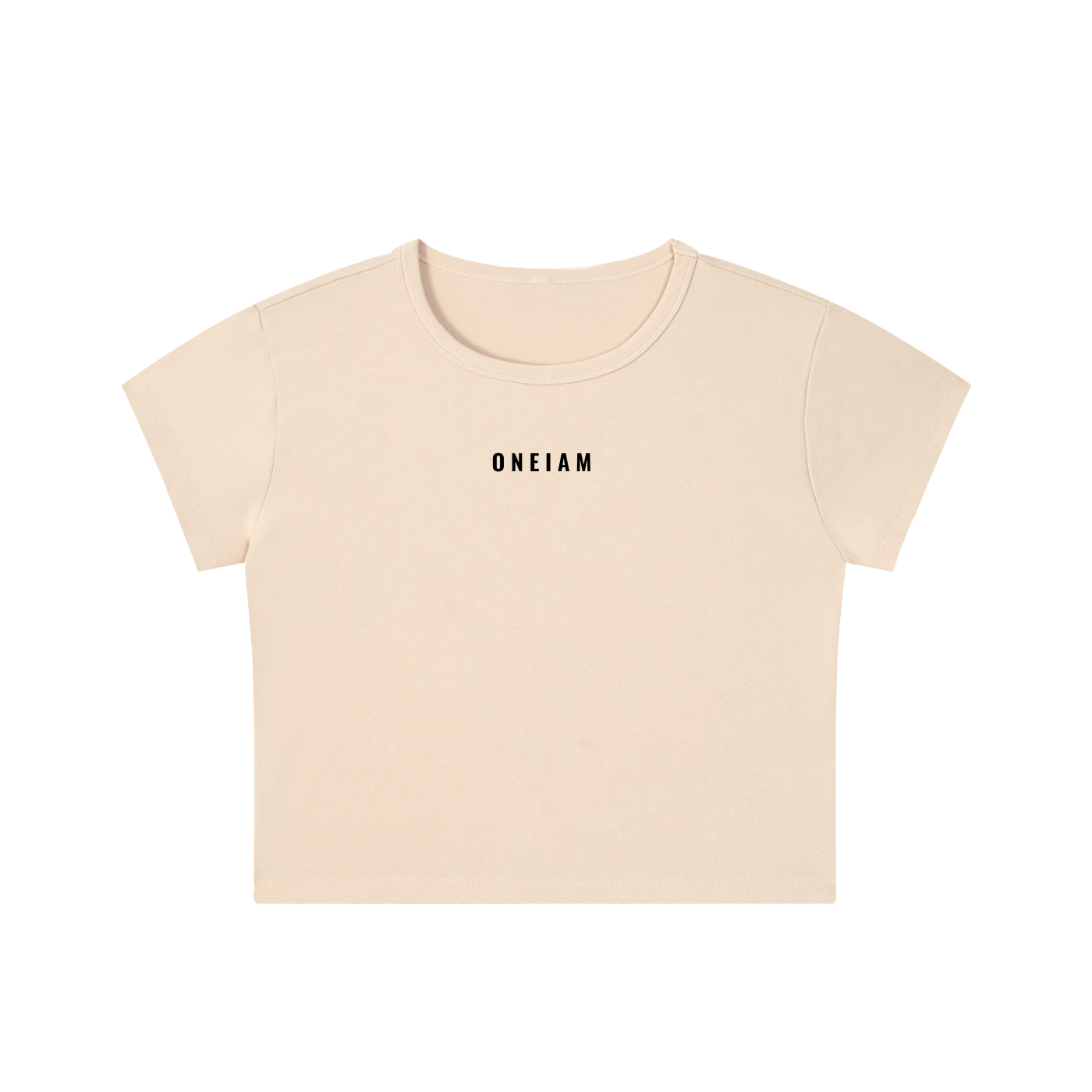 ONEIAM Snow Washed Crop Tee