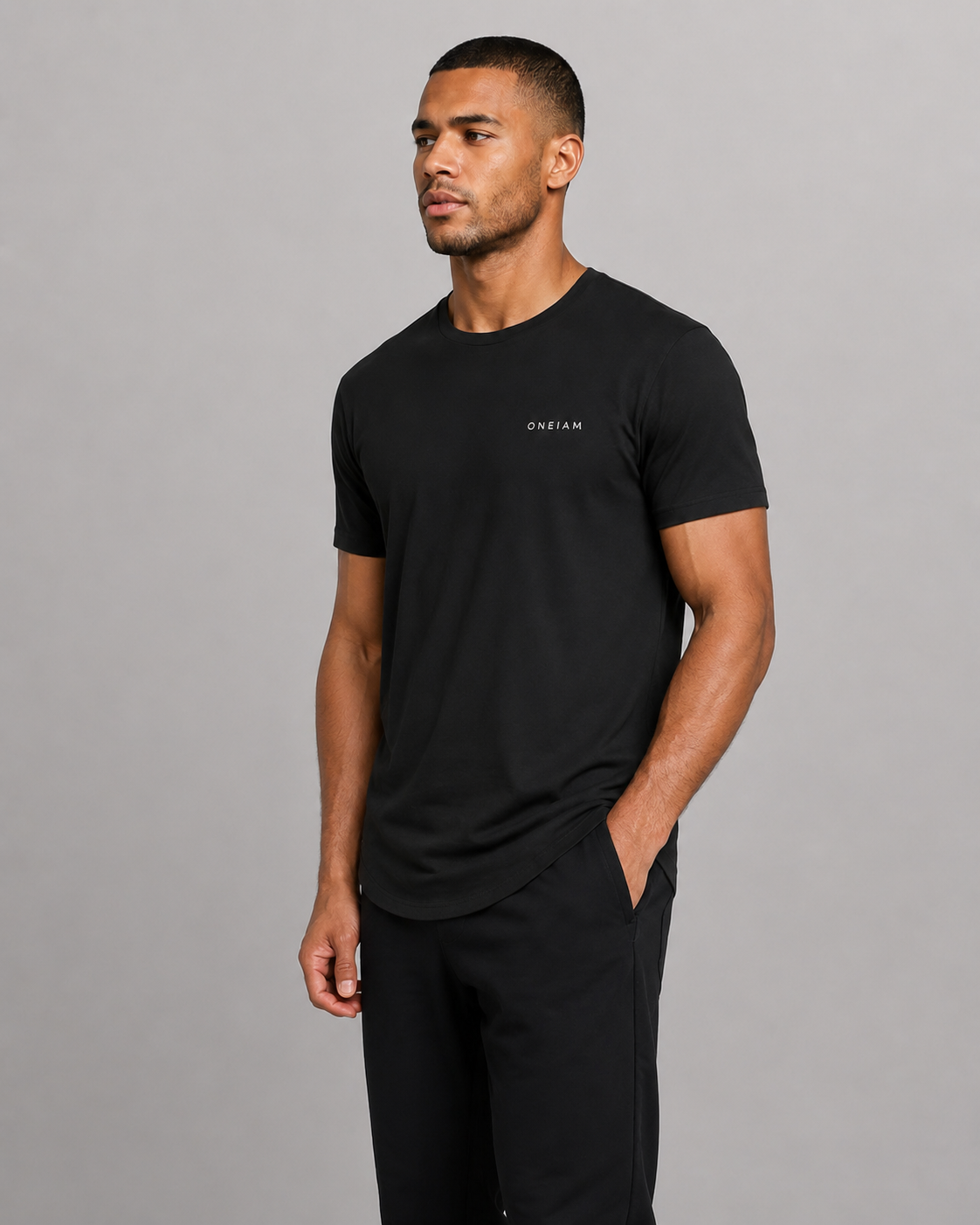 ONEIAM Premium Curved Hem Tee