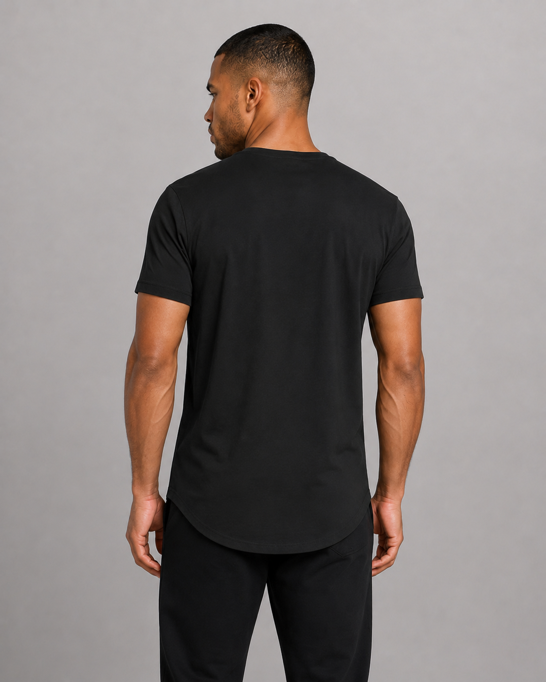ONEIAM Premium Curved Hem Tee